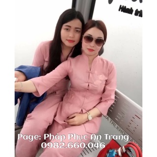 Cổ tàu thêu màu hồng 💓