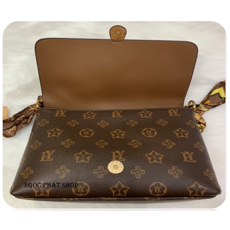 TÚI XÁCH NỮ YADIER_ SIZE 24_HÀNG QUẢNG CHÂU CAO CẤP _ ĐEO VAI, ĐEO CHÉO (2399#)