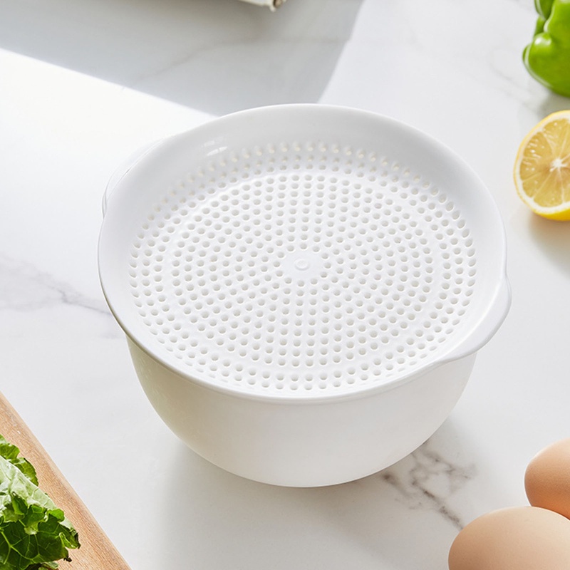 Rổ Rửa Rau Củ Quả Bằng Nhựa Tiện Dụng Cho Nhà Bếp