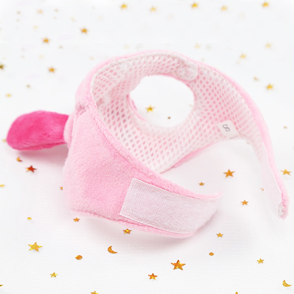 Mũ Tai Thỏ Bằng Vải Lông Có Thể Điều Chỉnh Kích Thước Dễ Thương Cho Thú Cưng