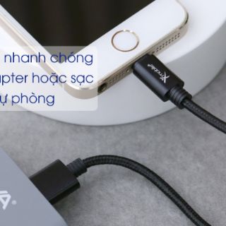Cáp Lightning 1m Xmobile Spanker B