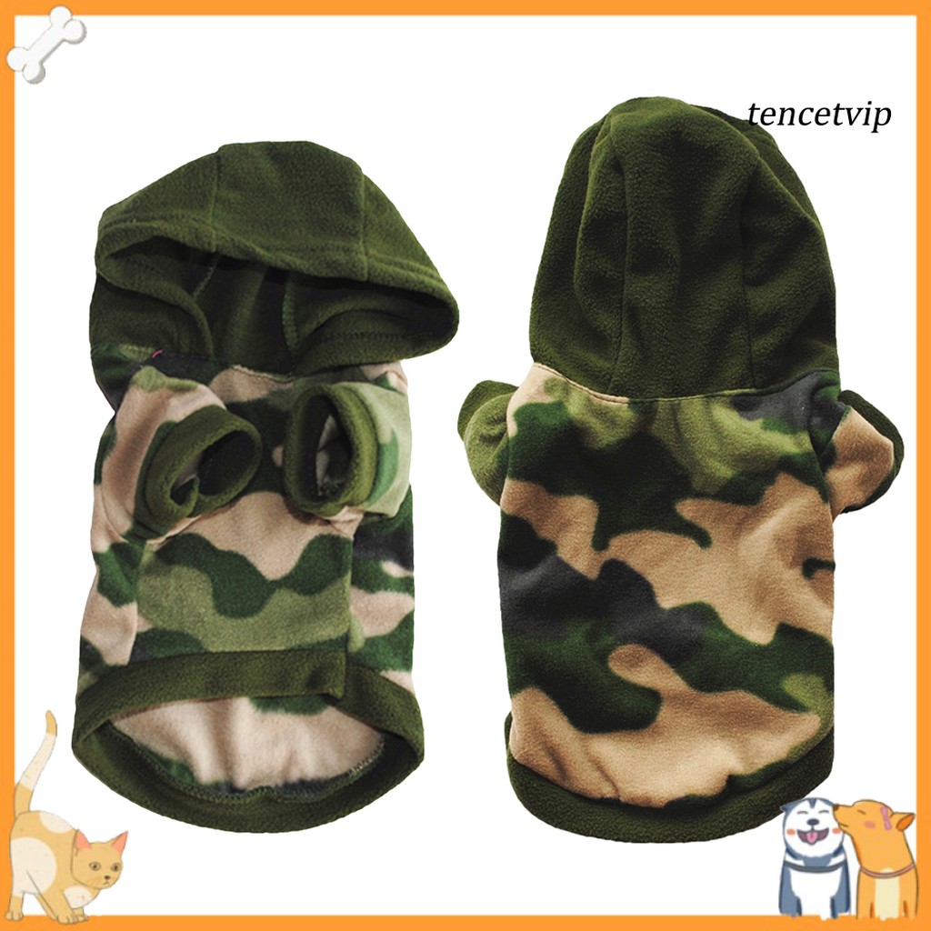Áo Hoodie Họa Tiết Rằn Ri Cho Thú Cưng