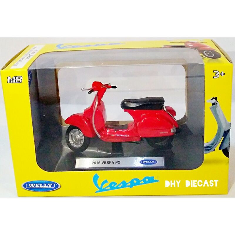 Mô Hình Xe Mô Tô Vespa Px 2016 Tỉ Lệ 1: 18