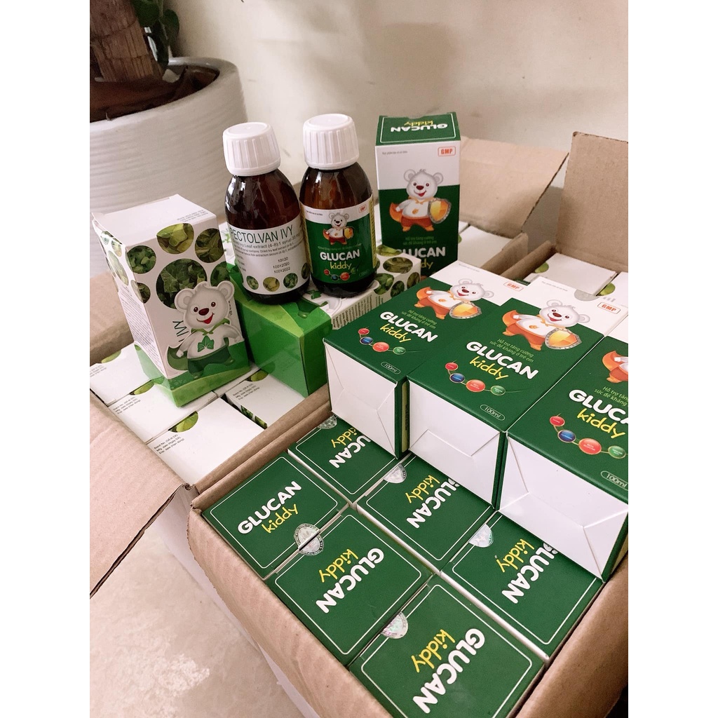 Siro GLUCAN KIDDY, siro Tăng cường miễn dịch,Tăng Sức Đề Kháng Cho Bé