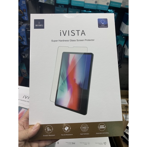 Kính cường lực Wiwu cho IPad 11 inch /M1/M2 , Gen 10 10.9 inch , 12.9 inch , Air 5/4 10.9 inch , Gen 9/8/7 10.2 , Mini 6