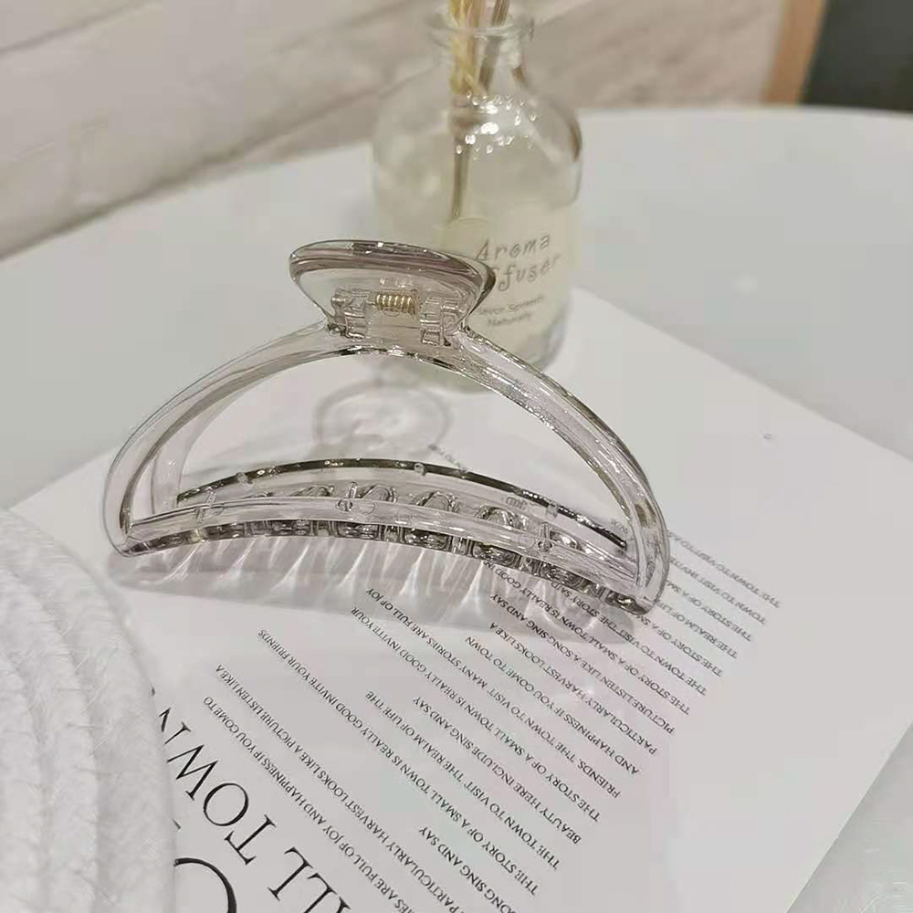 Kẹp Tóc Càng Cua Trong Suốt Thời Trang Hàn Quốc