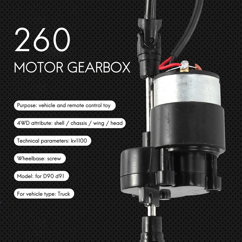 Hộp Số Nâng Cấp 260 Động Cơ mn d90 d91 d96 rc Chuyên Dụng Cho Xe Hơi Điều Khiển Từ Xa 260