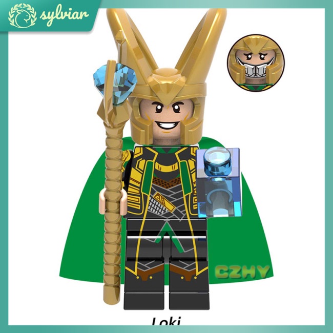 Đồ Chơi Lego Lắp Ráp Nhân Vật Captain America Iron Man Chitauri Loki Black Widow Thor Hawkeye Avengers 4