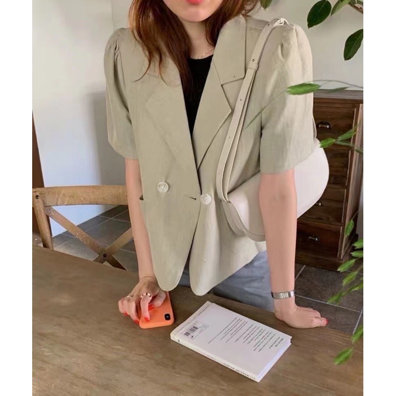 Áo vest tay ngắn