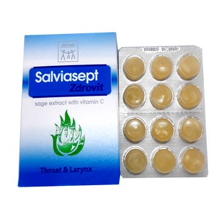 Ngậm Giảm Ho, Ngứa Rát Họng, Khản Tiếng Saviasept Zdrovit