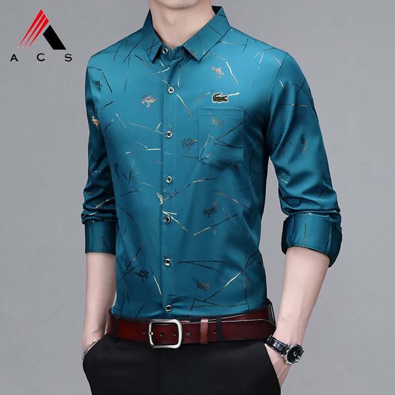 Áo Sơ Mi Nam Dài Tay 5 Màu Thời Trang