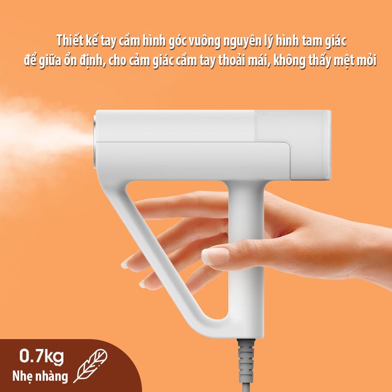 Bàn Là Hơi Nước Cầm Tay Derma HS100 - Bàn Ủi Hơi Nước Công Suất 1000W VT168