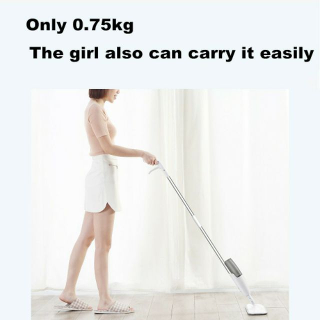 🔝 Cây lau nhà tiện ích Deerma 2 trong 1 xoay 360 đa dụng