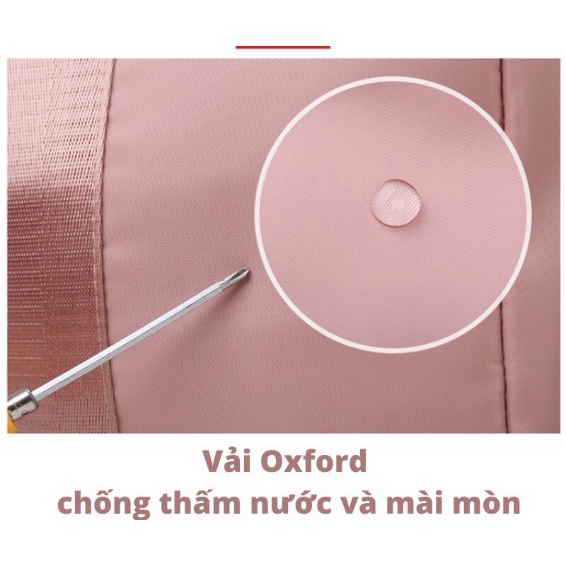 Túi du lịch đa năng cỡ lớn, túi trống du lịch dễ dàng gấp gọn có ngăn đựng giày chống thấm Hải Triều Sports