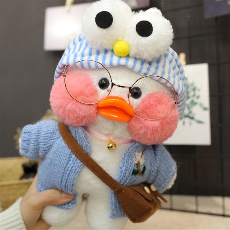 Đồ chơi nhồi bông hình chú vịt hoạt hình đáng yêu 30cm