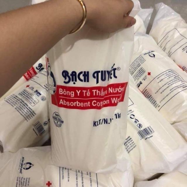 Bông cuộn bạch tuyết