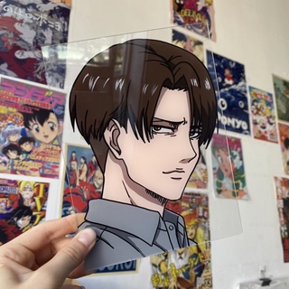 [KIT TÔ MÀU] Tranh kính Glasspainting Attack on Titan LEVI