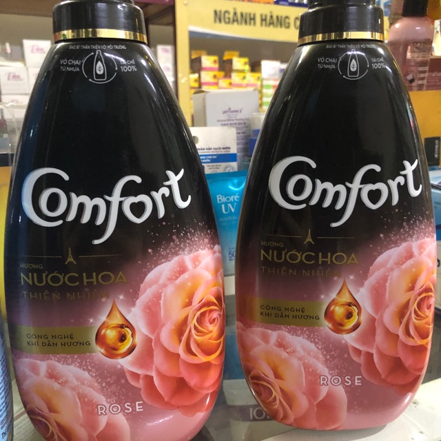 Nước xả Comfort nước hoa Rose 800ml