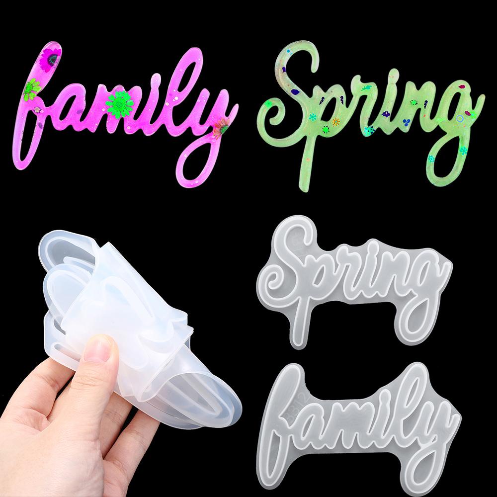 Khuôn Nhựa Làm Đồ Gia Đình Hình Chữ Joye|Khuôn Làm Epoxy Trang Trí Nhà Cửa