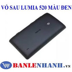 VỎ SAU LUMIA 520 MÀU ĐEN