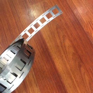Kẽm hàn cell pin đôi dày 0.15mm 1 mét