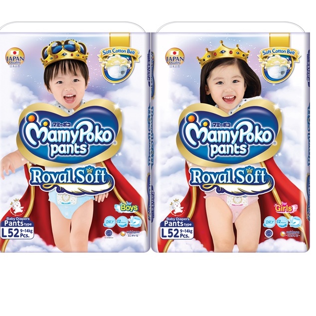 Tả Quần Mamypoko Royal L, XL, XXL