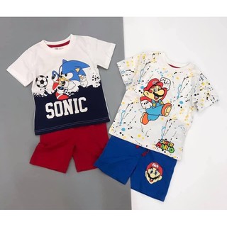 Bộ cotton bé trai 1-10 tuổi