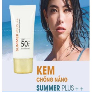 Kem chống nắng Summer Plus ++ dưỡng da trắng sáng, kem chống nắng hiệu quả, chống thấm nước