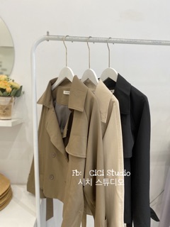 Áo khoác blazer dáng lửng - ảnh thật