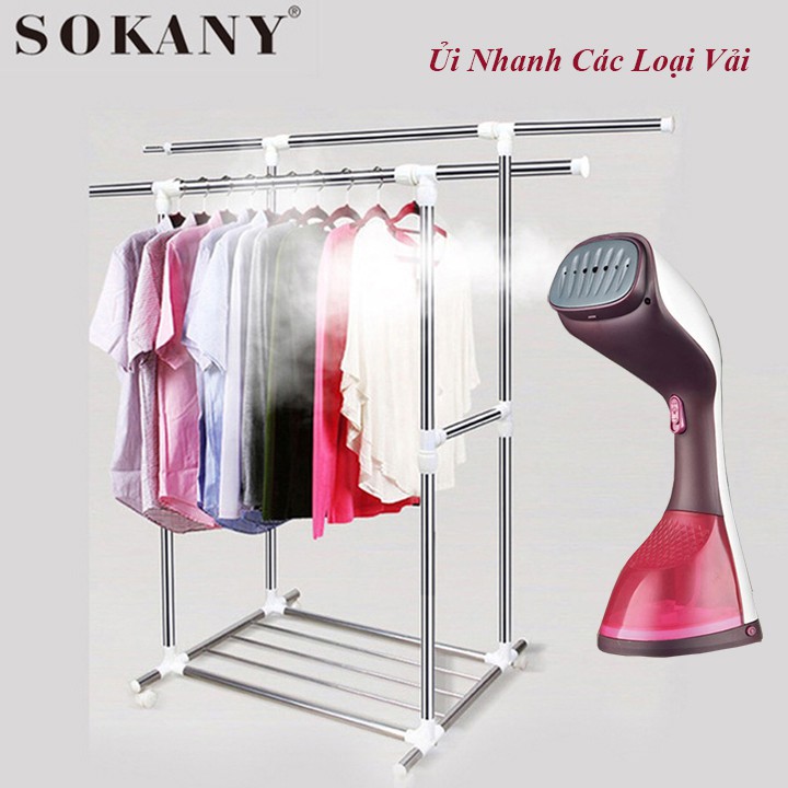 [Mã 155ELSALE giảm 7% đơn 300K] Bàn là hơi nước cầm tay SOKANY SK828