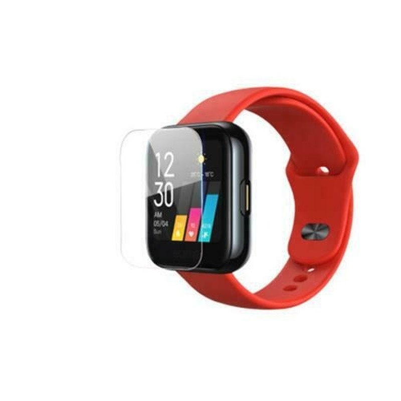 Set 5 Miếng Dán Tpu Chống Trầy Bảo Vệ Màn Hình Cho Đồng Hồ Realme Watch