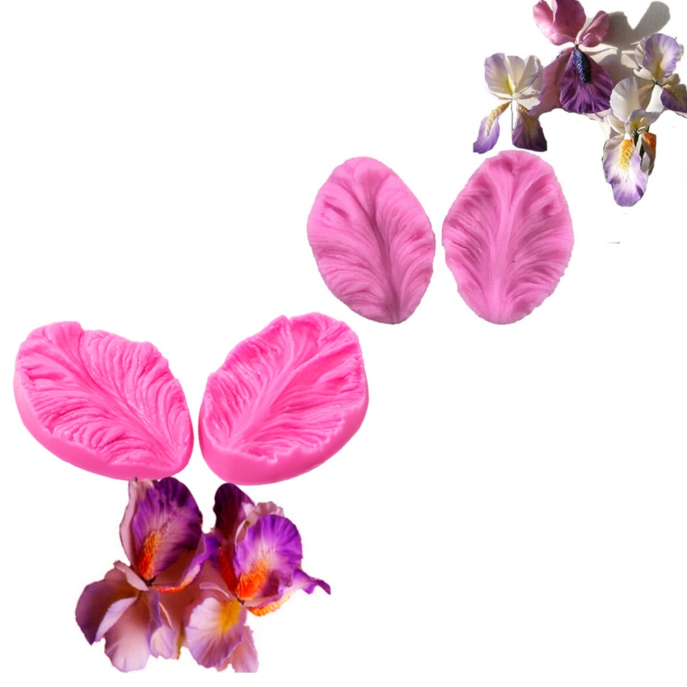 1 Miếng Dán Silicon Hình Bông Hoa 3d Diy