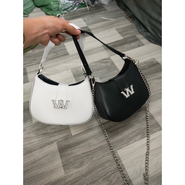 Túi Kẹp Nách W Đá, Túi Xách Nữ Alex