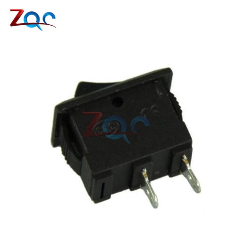 Bộ 5 Công Tắc Bập Bênh 2 Chân On/Off Tròn KCD1-101 125V Chuyên Dụng Dành Cho Tàu Thuyền/Xe Hơi