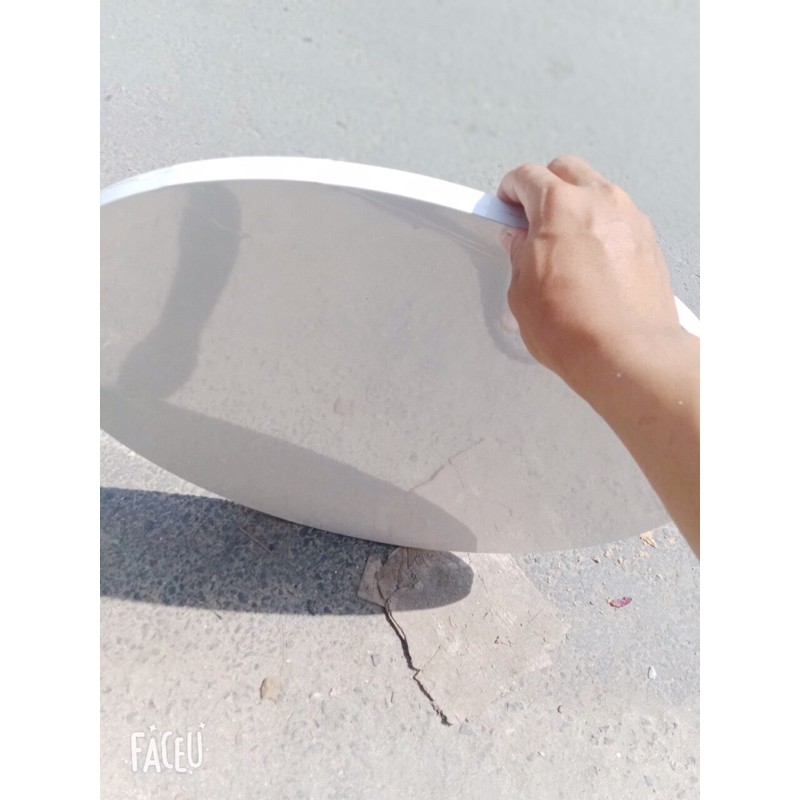 Mặt Bàn Tròn Gỗ MDF màu trắng (dk60cm) | BigBuy360 - bigbuy360.vn