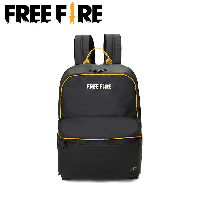 Balo Free Fire màu đen 18L kiểu dáng thể thao dành cho cả nam và nữ - Hàng nhập khẩu