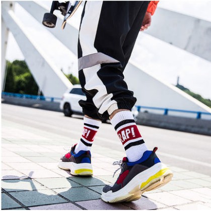 Tất thể thao chơi bóng rổ phong cách hàn quốc