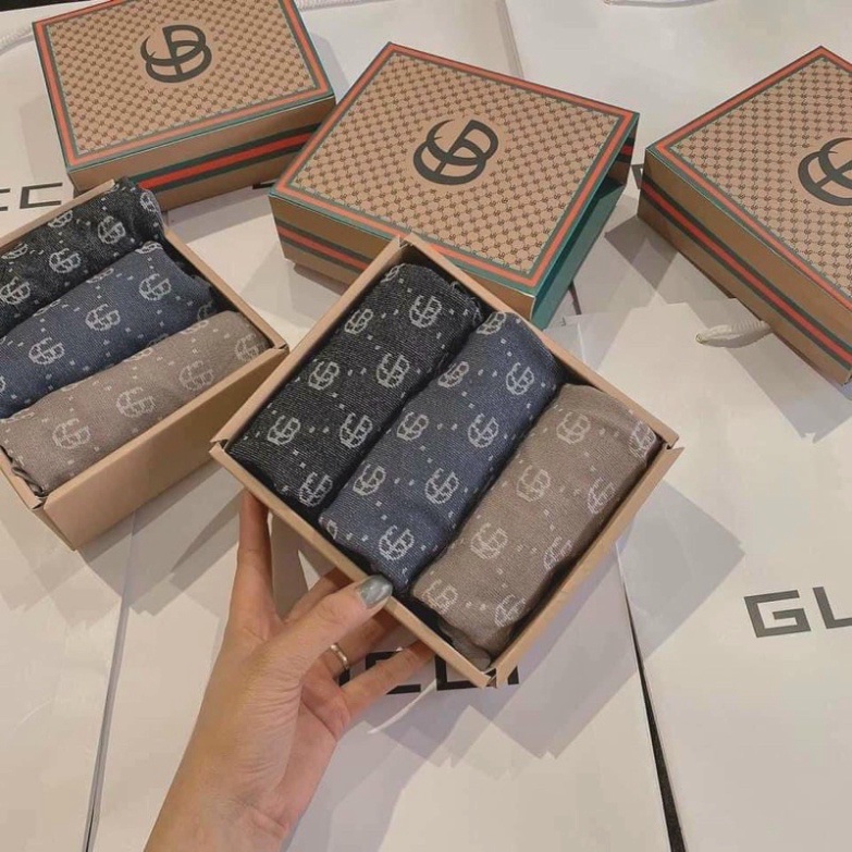 Sịp đùi nam cao cấp guci sét 3 cái Fri size chất có dãn 4 chiều cực đẹp]