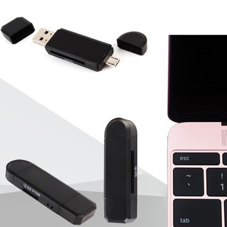 Đầu đọc thẻ Micro SD/SD chuyển đổi từ Micro USB OTG sang USB 2.0