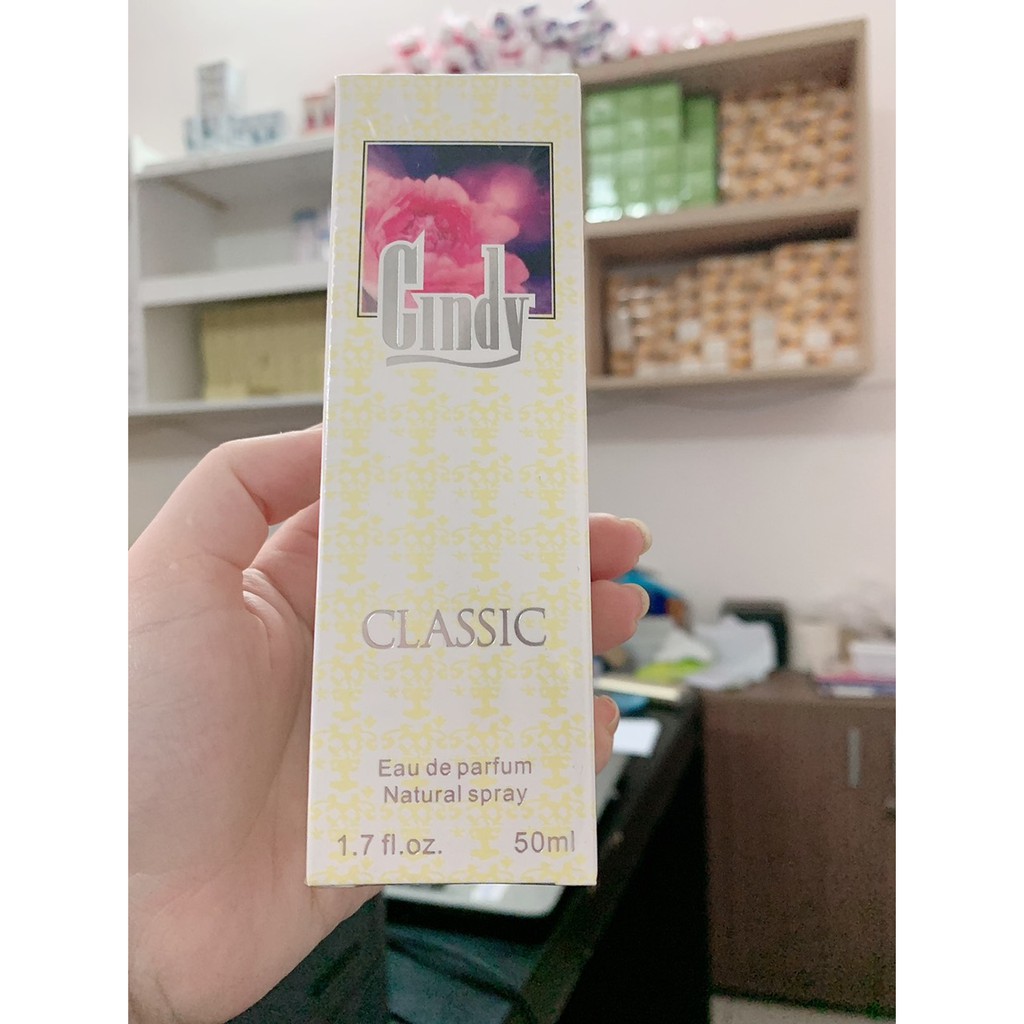 [Chính hãng] Nước hoa Cindy Classic 50ml | BigBuy360 - bigbuy360.vn