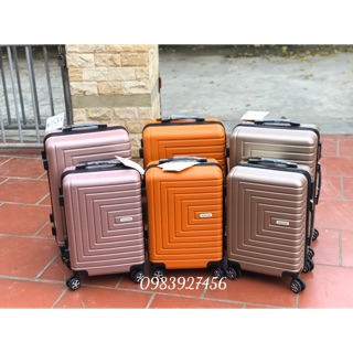 (CHÍNH HÃNG) vali nhựa sần 881 size 20 và 24, chống xước, chống va đập. Hàng sẵn kho ạ!