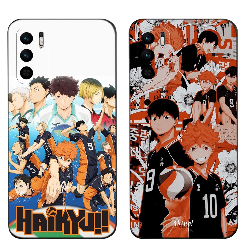 Ốp Điện Thoại Dẻo Họa Tiết Hoạt Hình Haikyuu Hinata Attacks Cho Xiaomi Redmi S2 9T 9A 9C NFC 9 Prime 10 K40 Pro 10X UL142