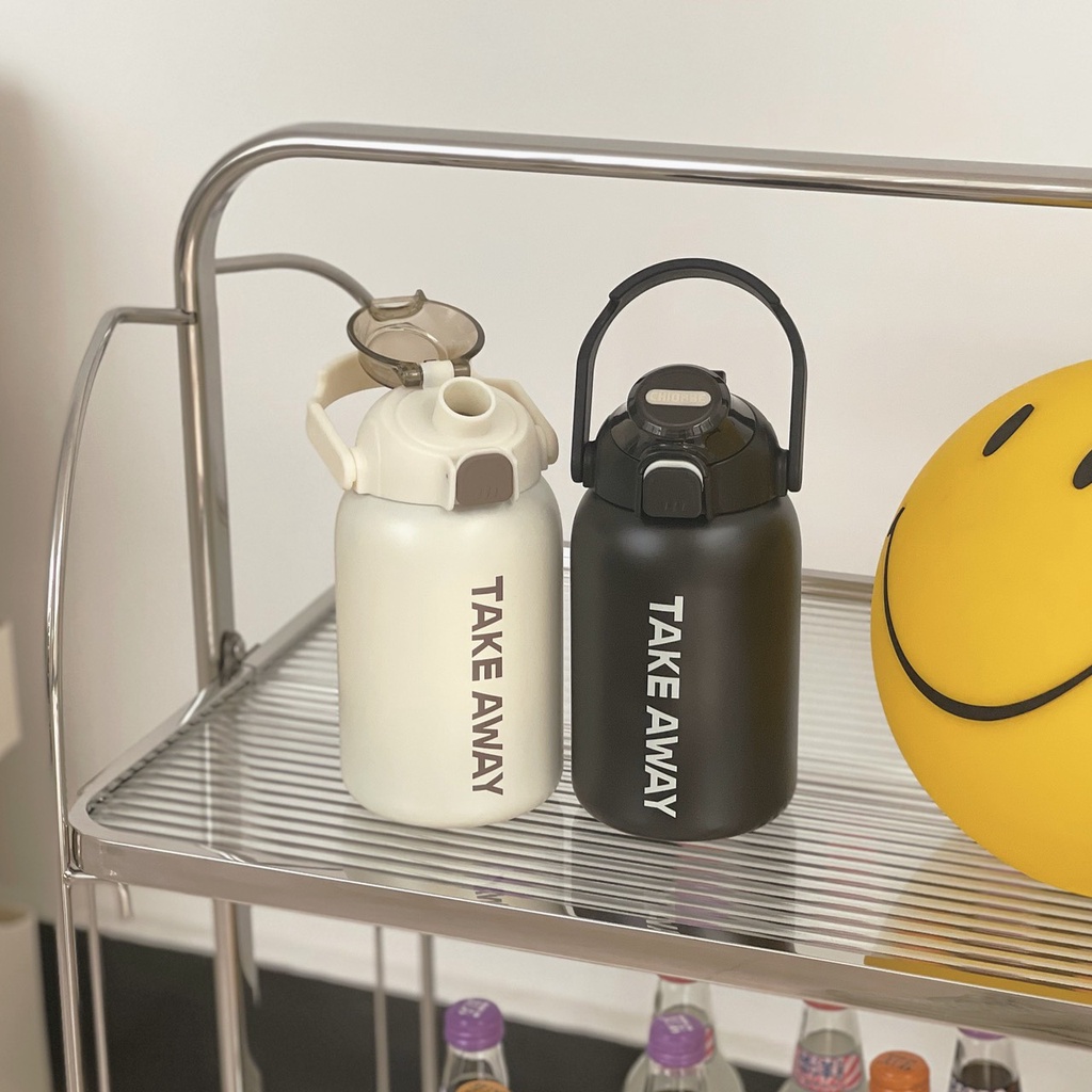 Bình nước giữ nhiệt TAKE AWAY 850ML giữ nóng lạnh trên 10H-5 màu