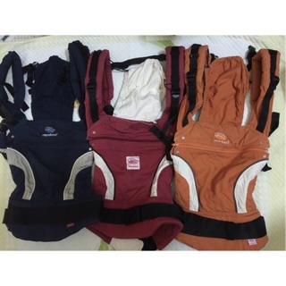 Địu trợ lực Manduca đỏ/cam/blue navy