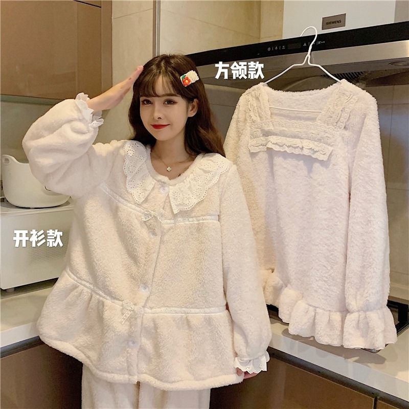 Bộ Ngủ Bông Tiểu Thư Dịu Dàng N55