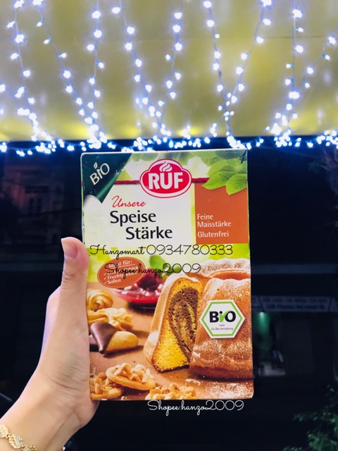 Bột bắp hữu cơ Bob's Red Mill cho bé 100gr