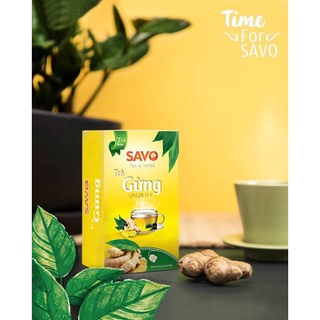 Trà Gừng Túi Lọc SAVO (Hộp 20 túi)