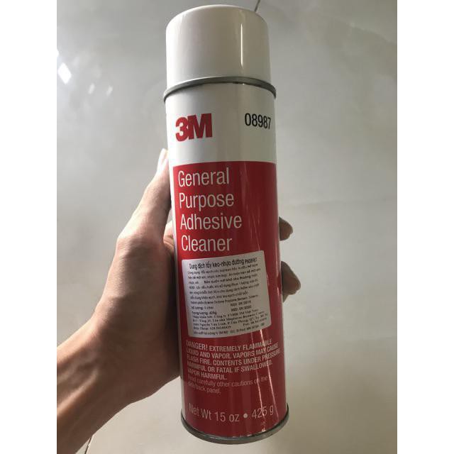 Dung Dịch Tẩy Keo Nhựa Đường💖 3M General Purpose Adhesive Cleaner 08987 425g💖 3M Autocare297💖
