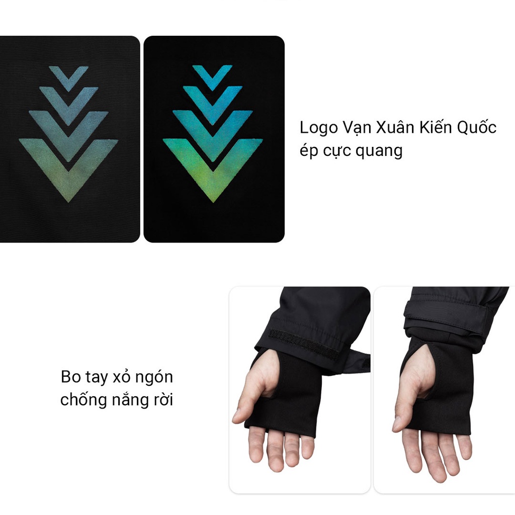 Áo Khoác Nam Đơn Giản Có Nón Classic 12VAHDT Vạn Xuân Kiến Quốc Ver4 20125