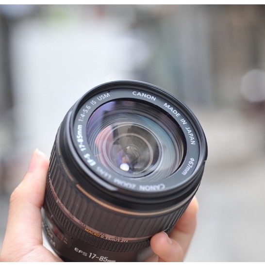 Ống kính máy ảnh Canon EF-S 17-85mm f/4-5.6 IS USM